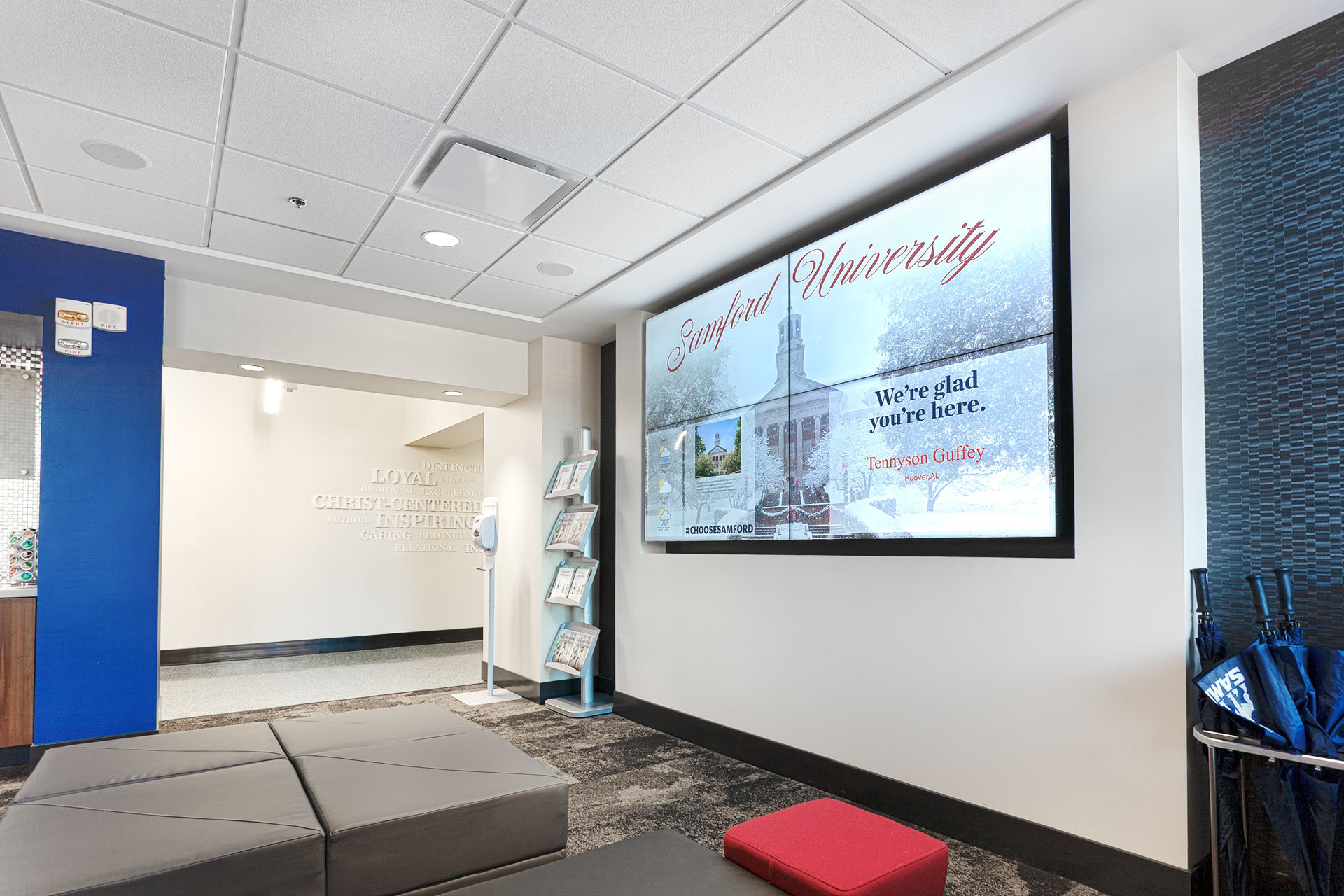 Samford North Video Wall